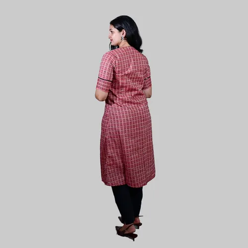 onion pink with black co order set